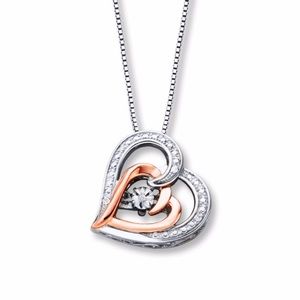 Kay Diamonds in Rhythm Heart Necklace